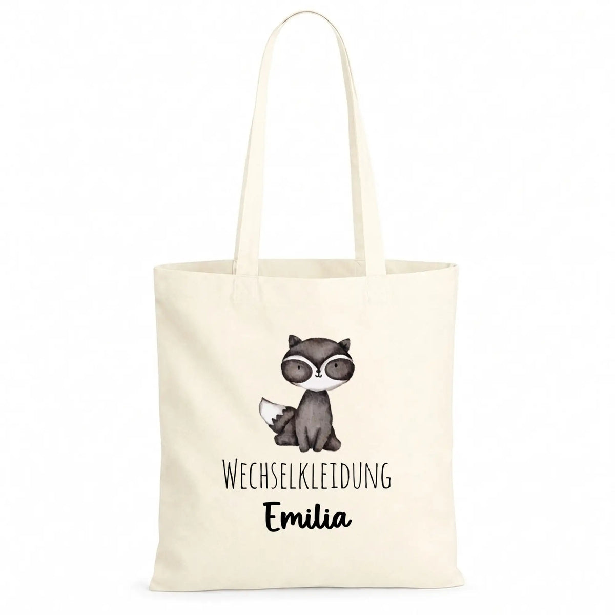 Baumwolltasche - Tiermotive mit Namen - Motiv nach Wahl