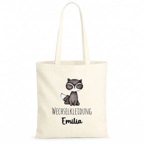 Baumwolltasche - Tiermotive mit Namen - Motiv nach Wahl