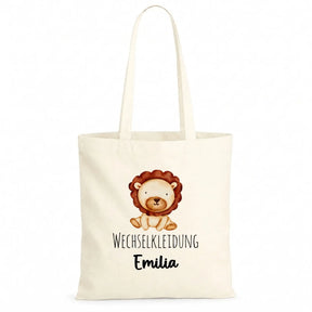 Baumwolltasche - Tiermotive mit Namen - Motiv nach Wahl
