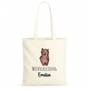 Baumwolltasche - Tiermotive mit Namen - Motiv nach Wahl
