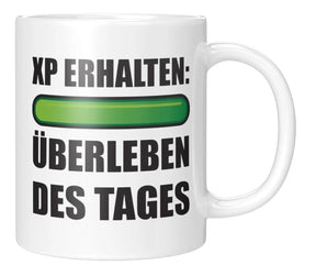 Tasse - XP erhalten: Überleben des Tages