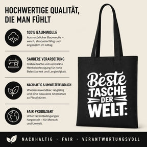 Baumwolltasche - Einkaufs-Sprüche & Taschen-Motive - Motiv nach Wahl