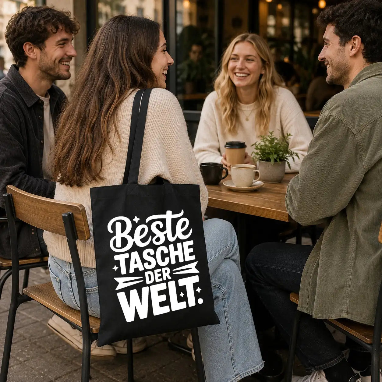 Baumwolltasche - Einkaufs-Sprüche & Taschen-Motive - Motiv nach Wahl