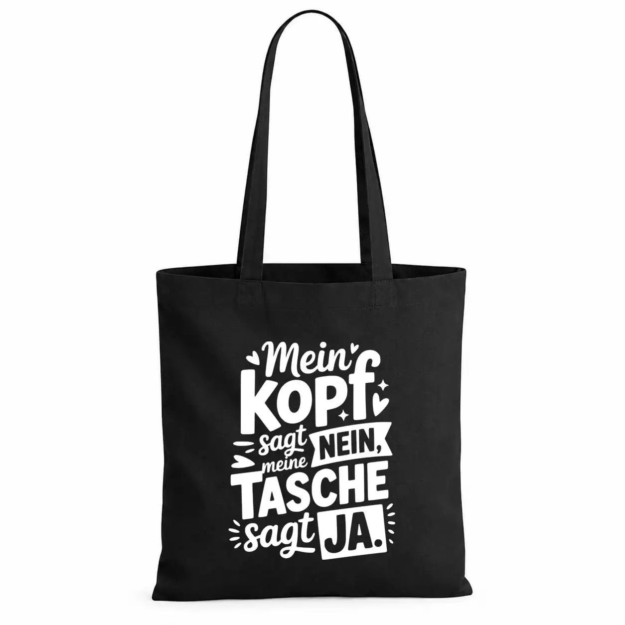 Baumwolltasche - Einkaufs-Sprüche & Taschen-Motive - Motiv nach Wahl