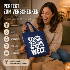 Baumwolltasche - Shopping & Alltag Sprüche - Motiv nach Wahl