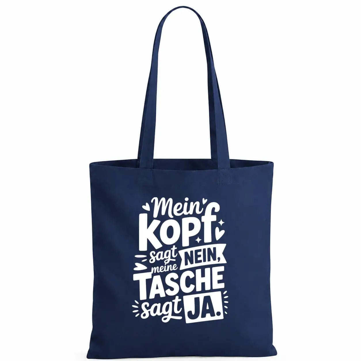 Baumwolltasche - Shopping & Alltag Sprüche - Motiv nach Wahl