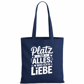Baumwolltasche - Shopping & Alltag Sprüche - Motiv nach Wahl