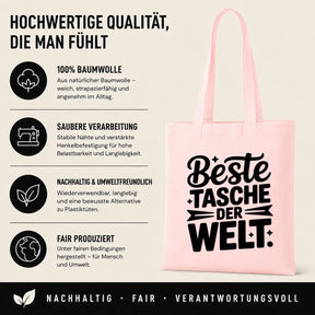 Baumwolltasche - Einkauf & Alltag Sprüche - Motiv nach Wahl