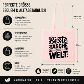 Baumwolltasche - Einkauf & Alltag Sprüche - Motiv nach Wahl