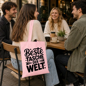 Baumwolltasche - Einkauf & Alltag Sprüche - Motiv nach Wahl