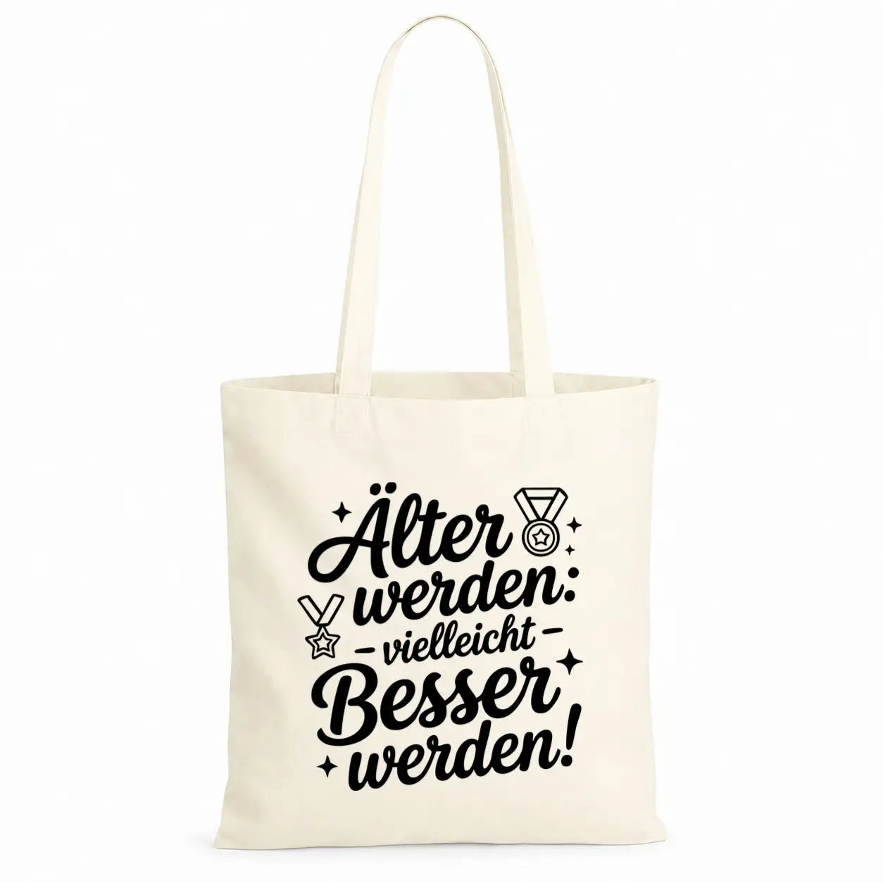 Baumwolltasche - Rentner Sprüche - Motiv nach Wahl