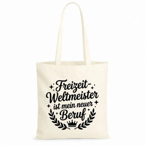 Baumwolltasche - Rentner Sprüche - Motiv nach Wahl