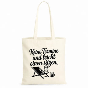 Baumwolltasche - Rentner Sprüche - Motiv nach Wahl