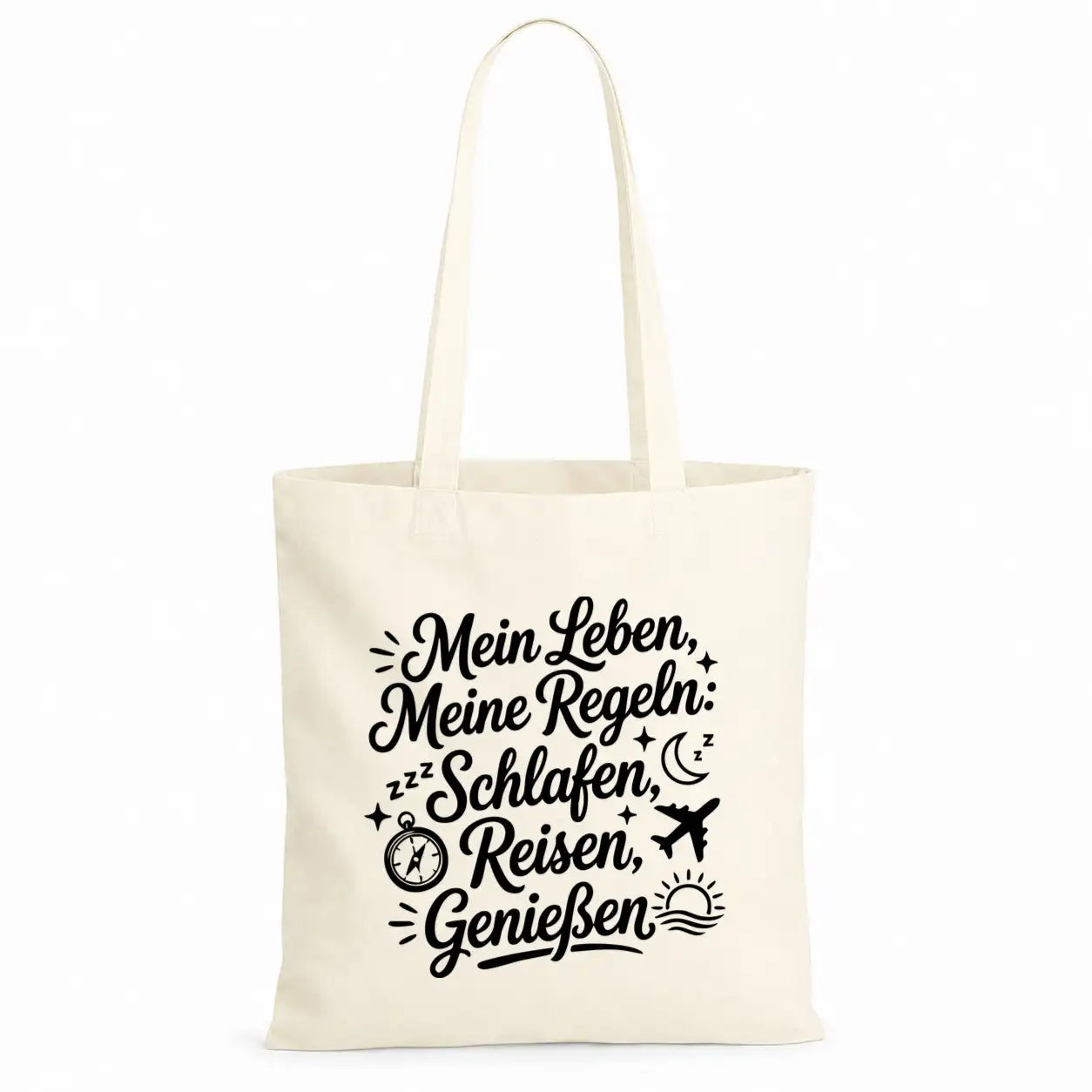 Baumwolltasche - Rentner Sprüche - Motiv nach Wahl