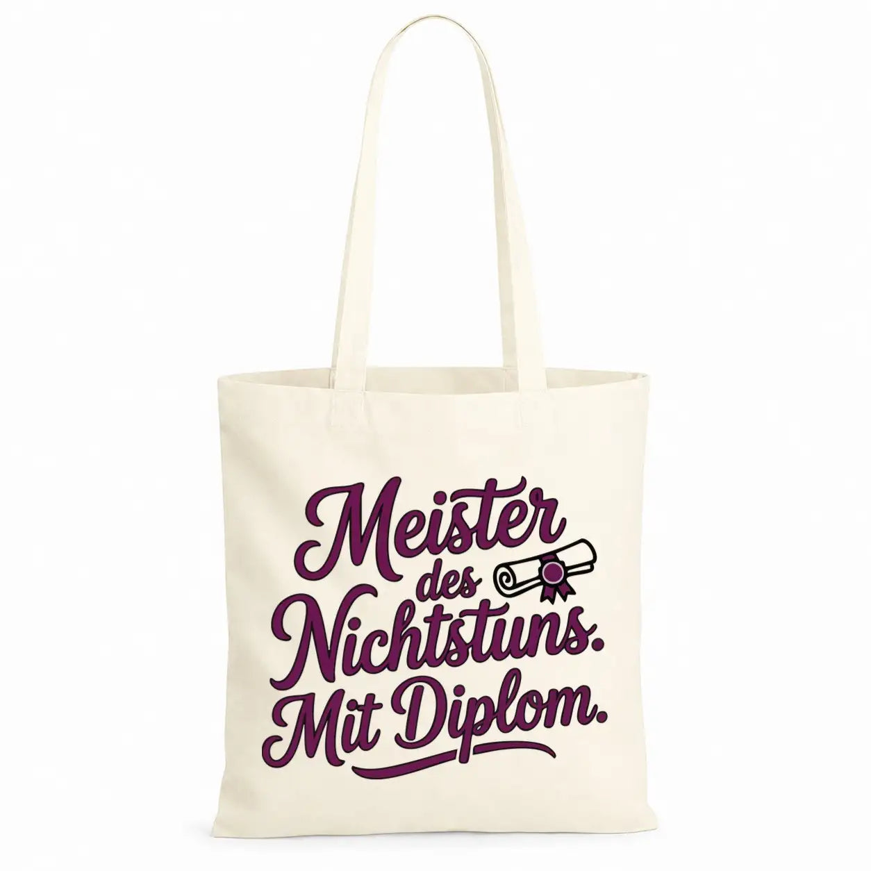Baumwolltasche - Rentner Sprüche - Motiv nach Wahl