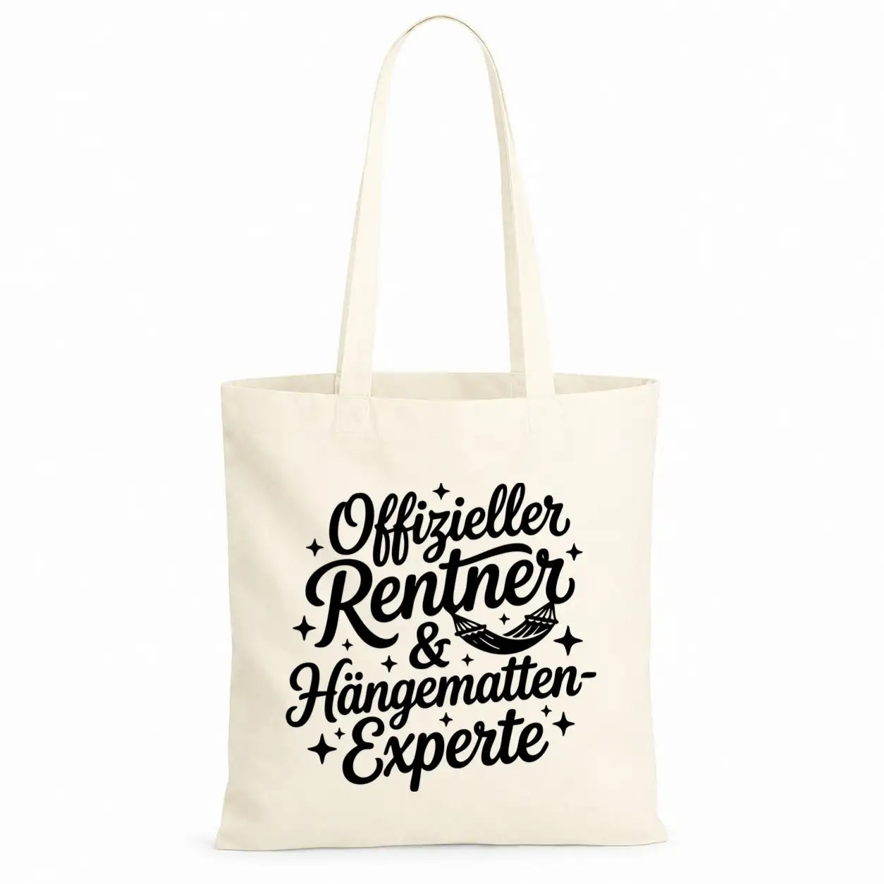 Baumwolltasche - Rentner Sprüche - Motiv nach Wahl