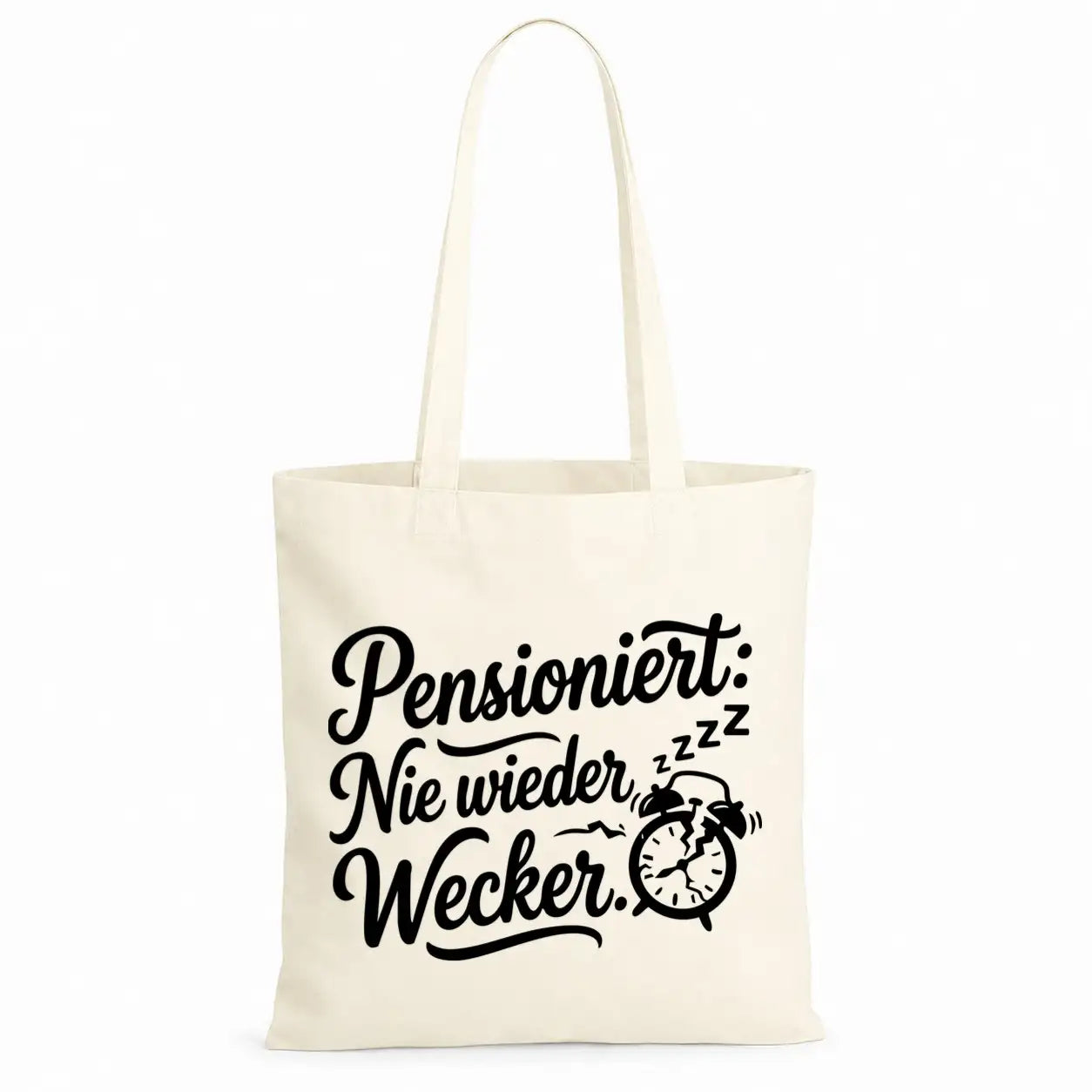 Baumwolltasche - Rentner Sprüche - Motiv nach Wahl