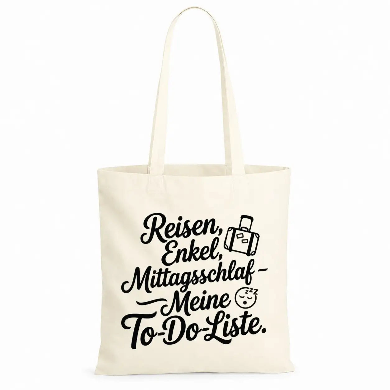Baumwolltasche - Rentner Sprüche - Motiv nach Wahl