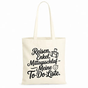 Baumwolltasche - Rentner Sprüche - Motiv nach Wahl