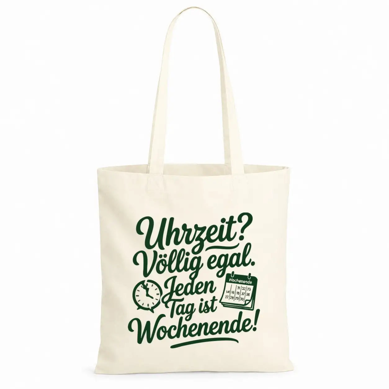 Baumwolltasche - Rentner Sprüche - Motiv nach Wahl
