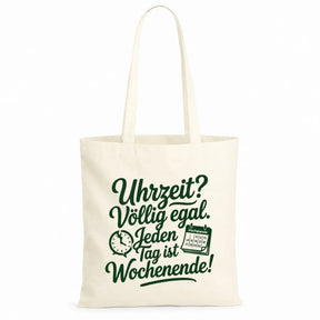Baumwolltasche - Rentner Sprüche - Motiv nach Wahl