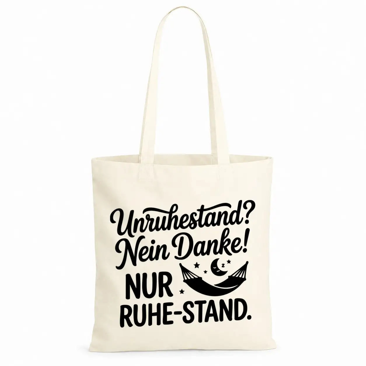 Baumwolltasche - Rentner Sprüche - Motiv nach Wahl