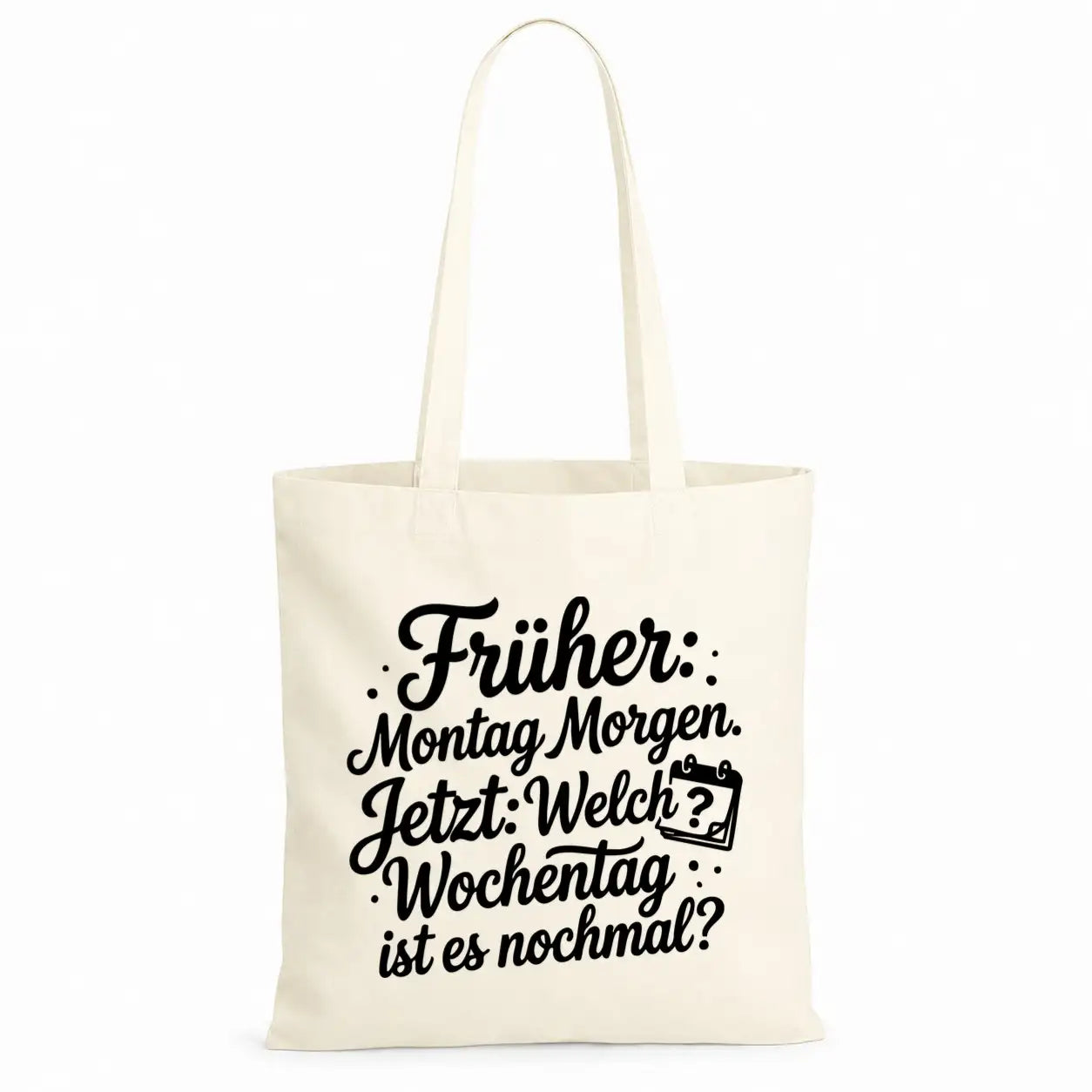 Baumwolltasche - Rentner Sprüche - Motiv nach Wahl