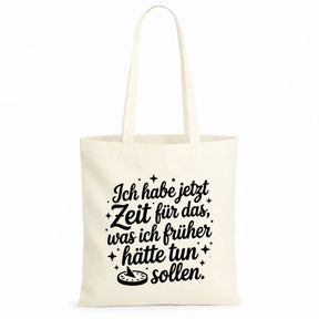 Baumwolltasche - Rentner Sprüche - Motiv nach Wahl