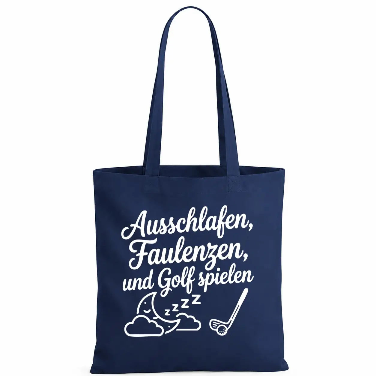 Baumwolltasche - Rentner-Designs - Motiv nach Wahl