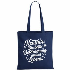 Baumwolltasche - Rentner-Designs - Motiv nach Wahl