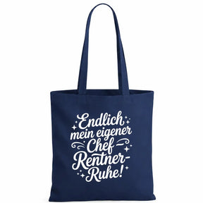 Baumwolltasche - Rentner-Designs - Motiv nach Wahl