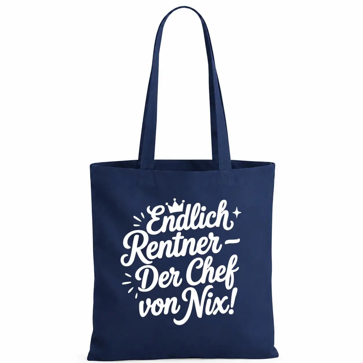 Baumwolltasche - Rentner-Designs - Motiv nach Wahl