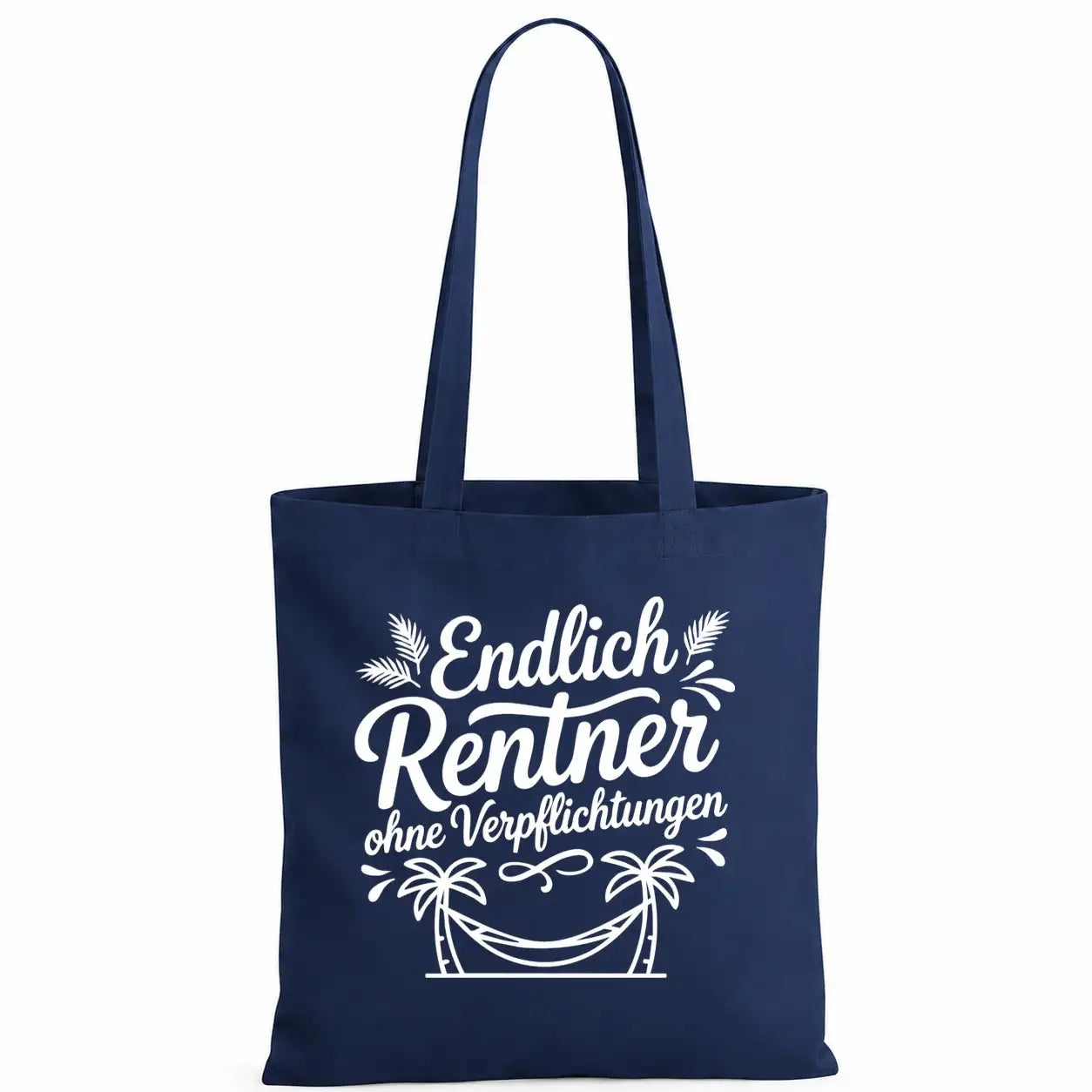 Baumwolltasche - Rentner-Designs - Motiv nach Wahl