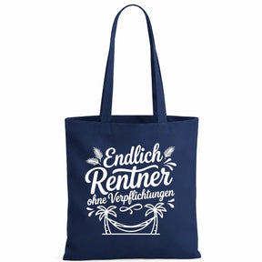 Baumwolltasche - Rentner-Designs - Motiv nach Wahl