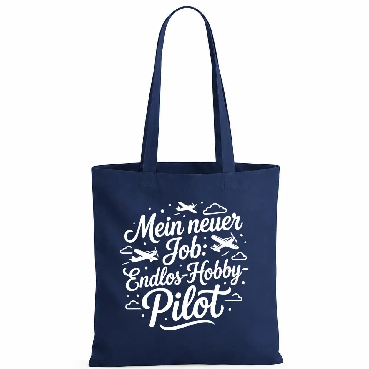 Baumwolltasche - Rentner-Designs - Motiv nach Wahl