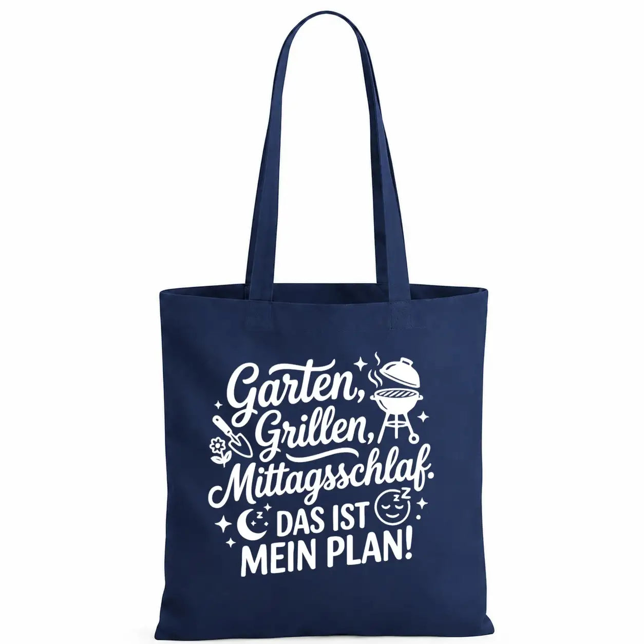 Baumwolltasche - Rentner-Designs - Motiv nach Wahl