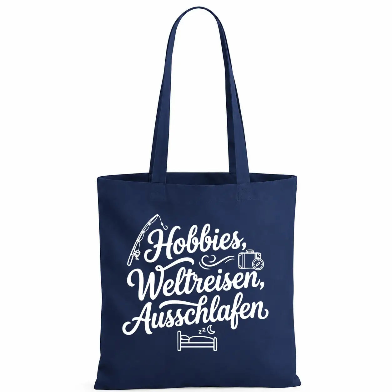 Baumwolltasche - Rentner-Designs - Motiv nach Wahl