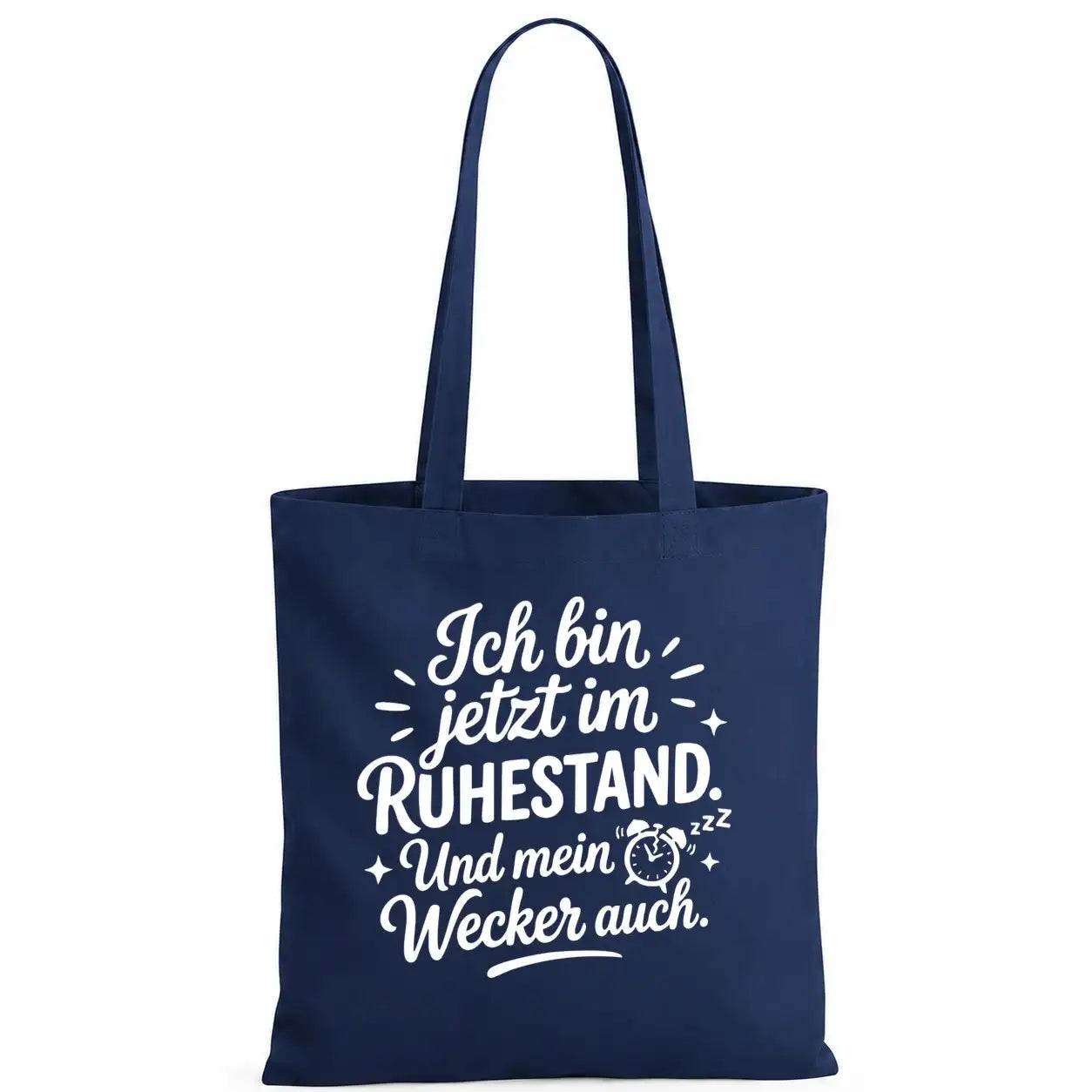 Baumwolltasche - Rentner-Designs - Motiv nach Wahl