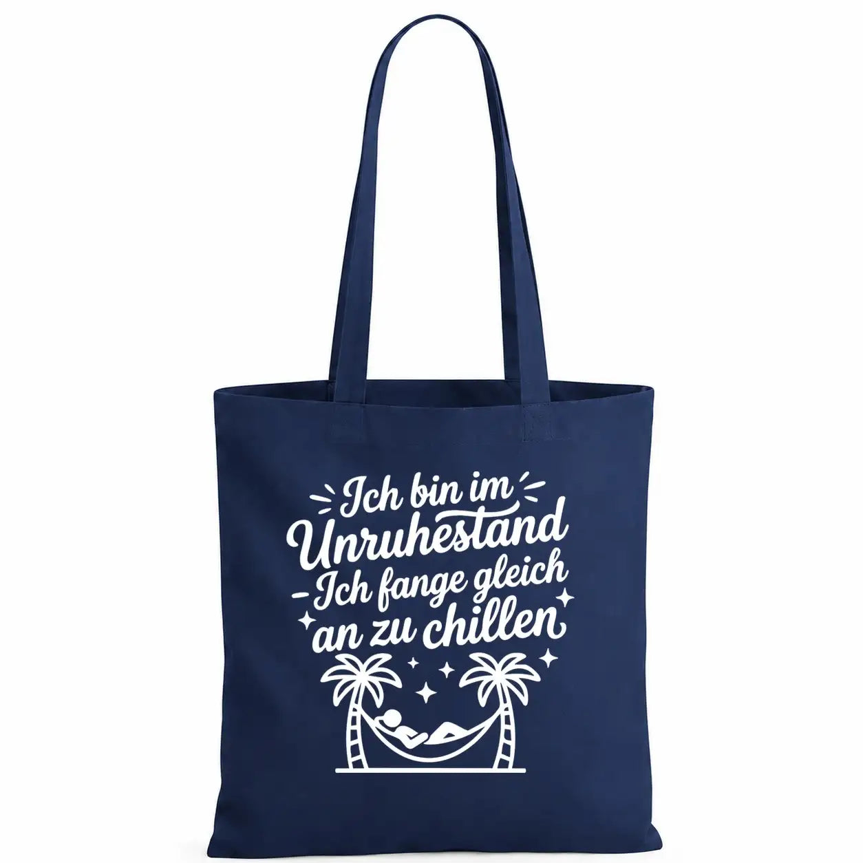 Baumwolltasche - Rentner-Designs - Motiv nach Wahl