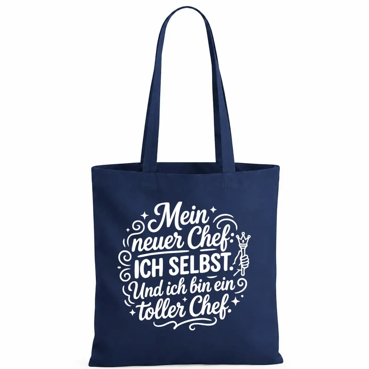 Baumwolltasche - Rentner-Designs - Motiv nach Wahl