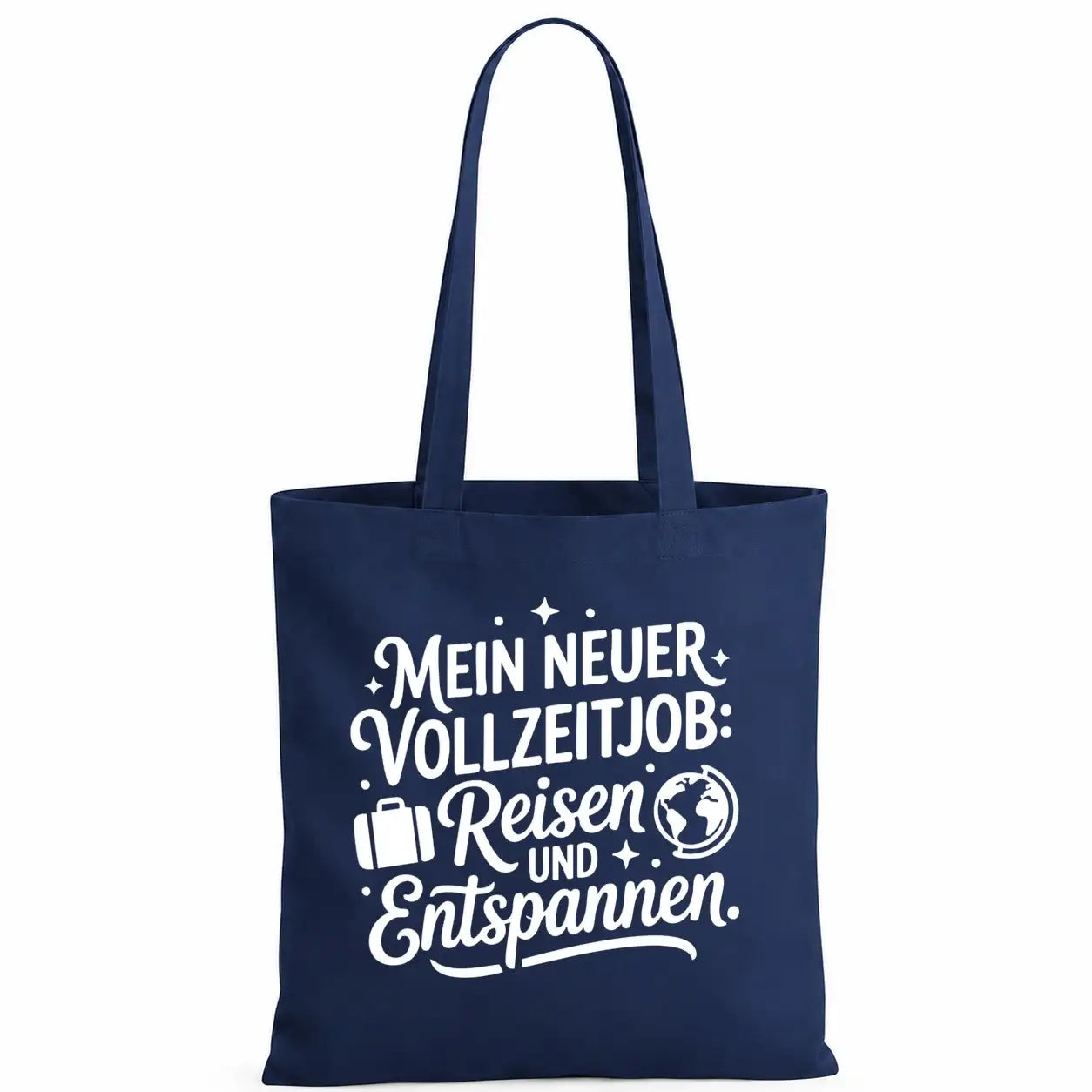 Baumwolltasche - Rentner-Designs - Motiv nach Wahl