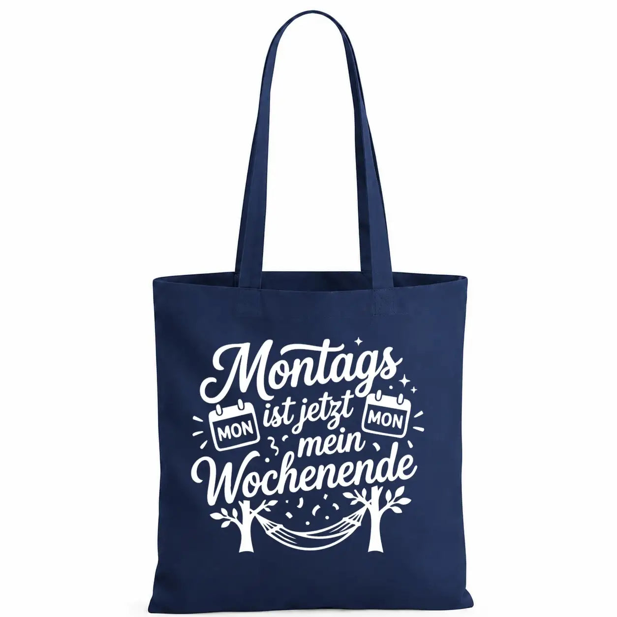 Baumwolltasche - Rentner-Designs - Motiv nach Wahl