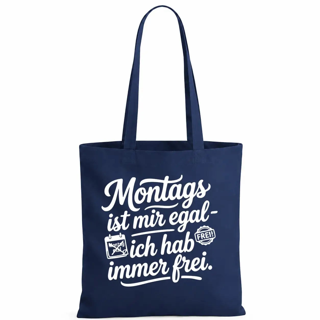 Baumwolltasche - Rentner-Designs - Motiv nach Wahl