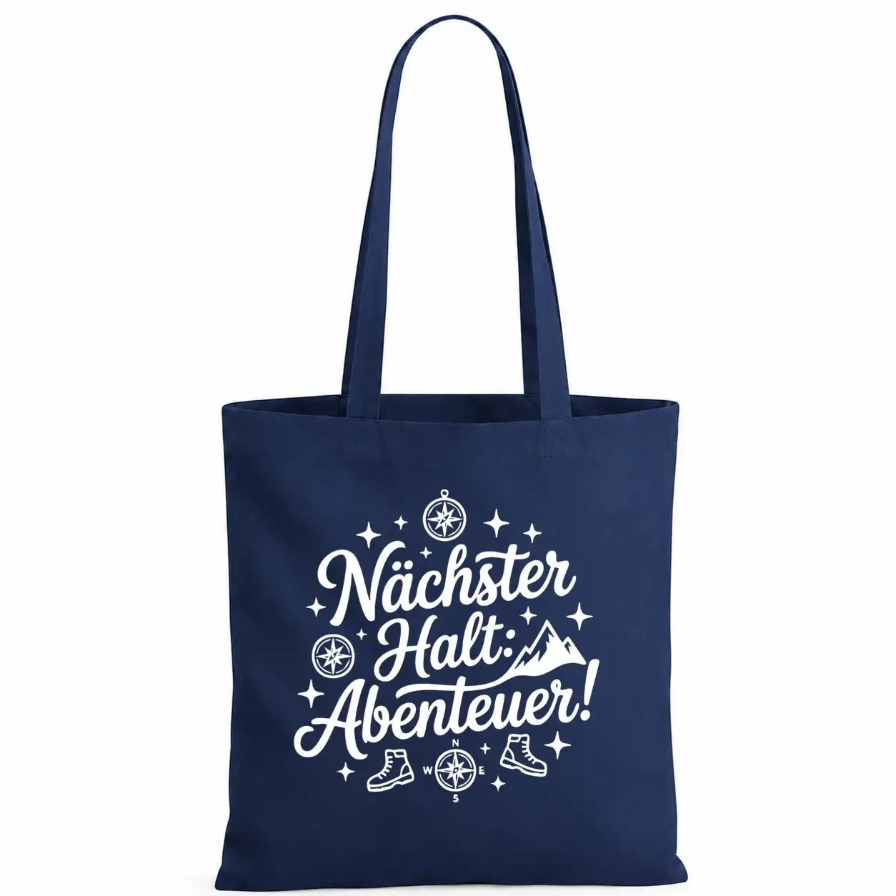 Baumwolltasche - Rentner-Designs - Motiv nach Wahl