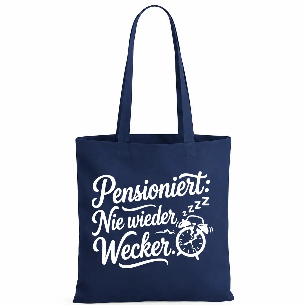 Baumwolltasche - Rentner-Designs - Motiv nach Wahl