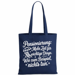 Baumwolltasche - Rentner-Designs - Motiv nach Wahl