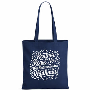 Baumwolltasche - Rentner-Designs - Motiv nach Wahl