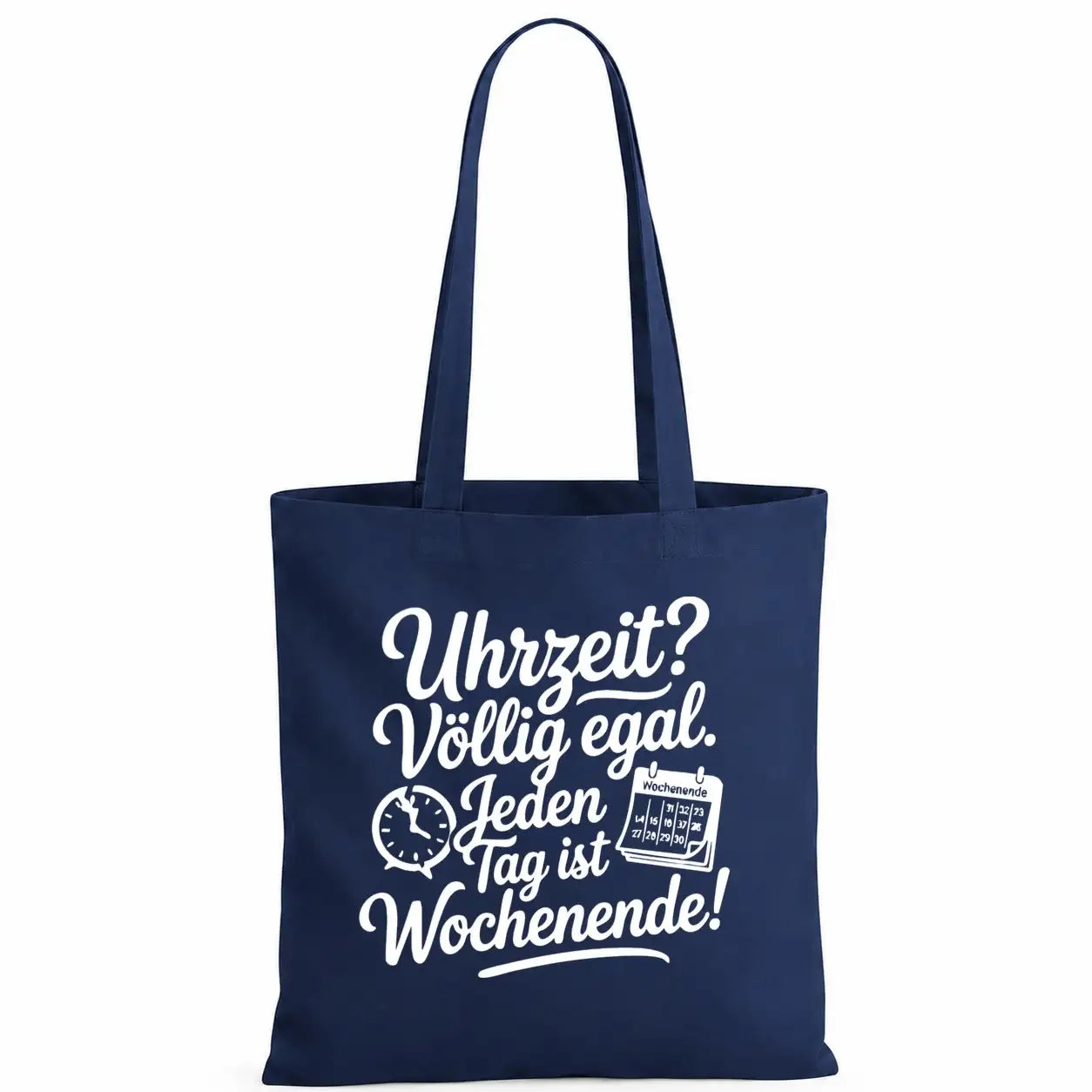 Baumwolltasche - Rentner-Designs - Motiv nach Wahl