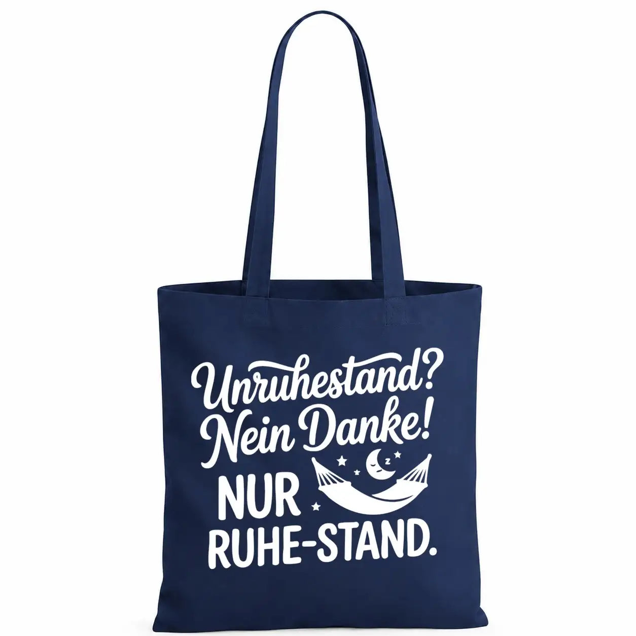 Baumwolltasche - Rentner-Designs - Motiv nach Wahl