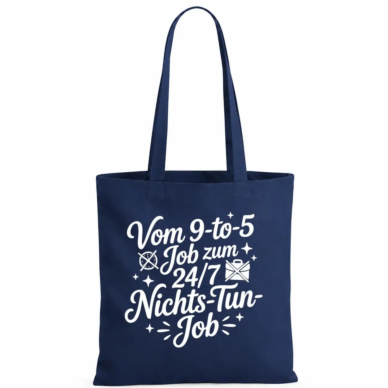 Baumwolltasche - Rentner-Designs - Motiv nach Wahl